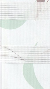 Рулонные шторы день-ночь для проема Ченто, зелено-коричневый 512 купить в Дедовске с доставкой